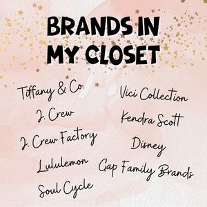 Favorite Brands💕